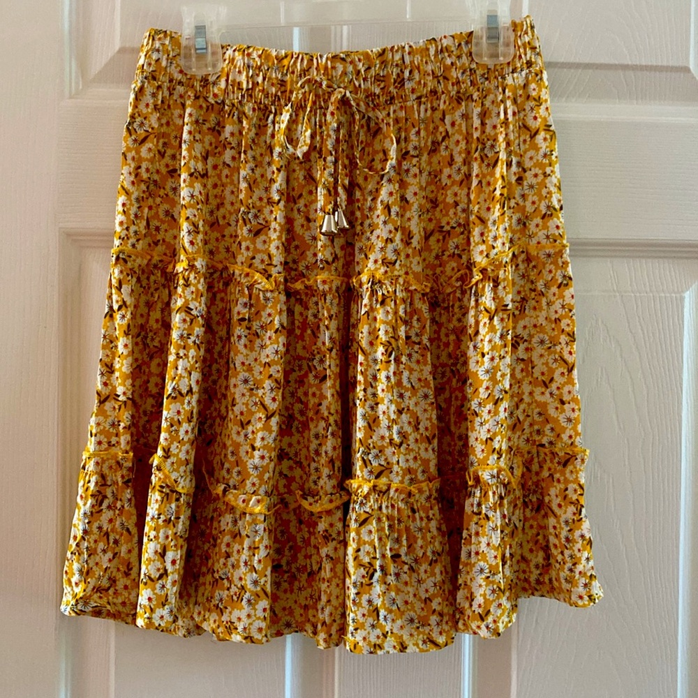 Cute floral skirt